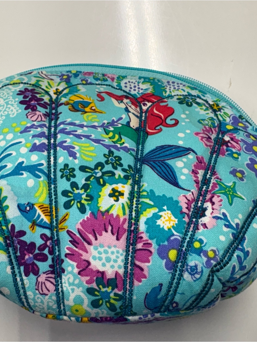 Vera Bradley Little Mermaid Cosmetic Bag